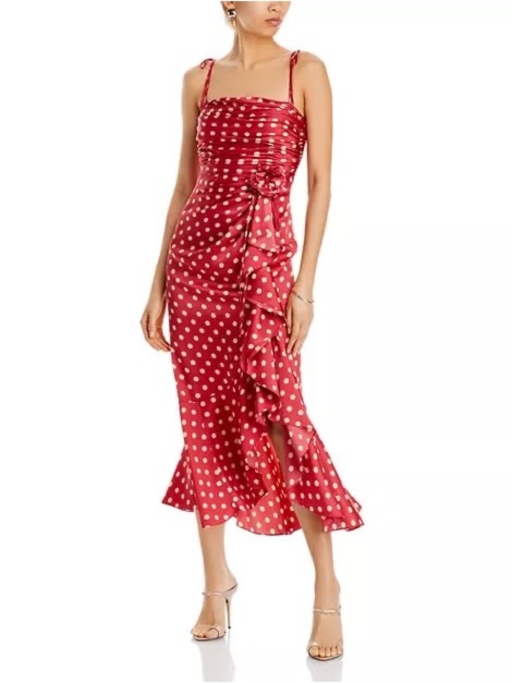 Cinq a Sept Mireya Polka Dot Dress size 10_NWT